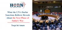 What the UN’s Darfur Sanctions Rollover Reveals About the Next Phase of Sudan’s War