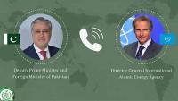 Dar, IAEA chief agree Islamabad MoU best course to defuse Middle East tensions