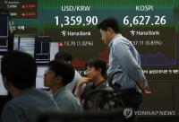 S. Korean won weakens against U.S. dollar amid surging bond yields