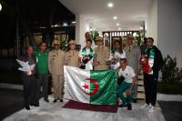 Djamel Sedjati Returns Home After Winning 800m World Championship in Hungary