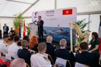 Montenegro launches new patrol vessel in France