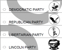 Why Abe Lincoln in sunglasses will be on Indiana election ballots