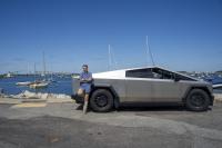 Cybertruck owners take a heavy toll on the Pell Bridge. And pay one too.