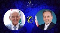 Iran’s Araghchi, Lebanon’s Speaker Berri Stress Coordination to Confront Israeli Plots