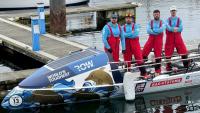 HMS Oardacious: Team of submariners aim for Royal Navy record on World's Toughest Row