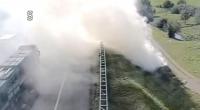 Sabotage: More debris found as Dutch trains restart; Fires set along highways