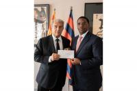 Barcelona president sends condolences to Samia