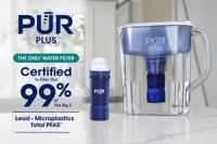 PUR® PLUS™ Becomes the First and Only Pitcher, Dispenser, and Faucet Mount Water Filter Certified to Reduce Lead, Microplastics, and Total PFAS*