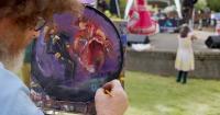 Forget a camera. This artist paints Portland’s live events as they happen