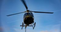 Russian frigate fires flares at Danish helicopter