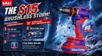 LAST CALL FOR B2B BUYERS: SALI’s Global “$15 Brushless Storm” Promotion Nears Final Days