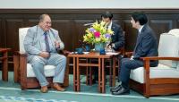 President Lai meets delegation led by Minister of Foreign Affairs, Labour and Trade Paulson Panapa of Tuvalu
