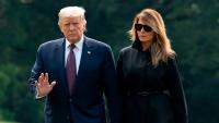 Melania Trump will split from president in North Carolina as questions about marriage continue