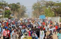 Congo police break up protests against proposed constitutional changes