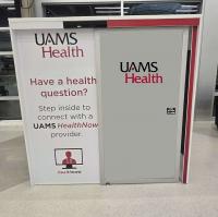 University of Arkansas for Medical Sciences opens telehealth booth at Northwest Arkansas National Airport