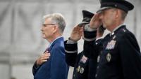 Space Force has weapons in orbit, Air Force secretary says