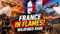 France Wildfire Fury: Major Blazes Rage Across Ardèche & Pyrénées-Orientales | World News