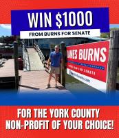 Burns for Senate Launches $1,000 Photo Contest to Benefit a York County Nonprofit