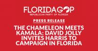 The Chameleon Meets Kamala: David Jolly Invites Harris to Campaign in Florida