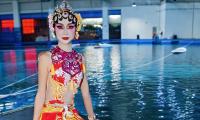 Chinese mermaid athlete Yang Lu wins inaugural World Cup title with opera-inspired underwater dance