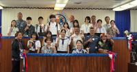 Okinawa students visit Saipan for cultural, educational exchange