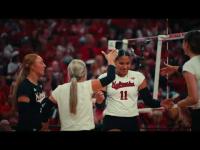 Passed the test ☝️ | Nebraska Volleyball vs. Georgia Tech Cinematic Recap