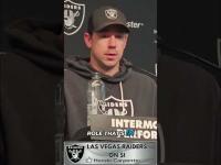 Las Vegas Raiders HC Klint Kubiak Dylan Laube’s Growth & Team’s Resilience