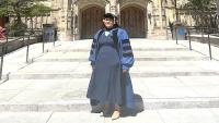 Yale graduate Dr. Mata’uitafā Temukisa Solomona Fai’ai photo & caption