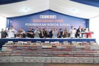 Indonesia Customs Seizes 3.9 Million Illegal Cigarettes in Southeast Sulawesi
