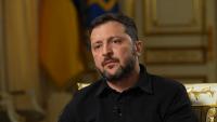 Ukrainian president tells CBS News Russia targeted his plane with drones