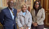 Young Antiguan Artist Annia Matthews Shines at CHOGM Cricket Match Launch in London