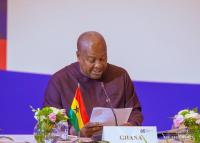 Mahama cuts sod for construction of Sentuo Airport Garden City