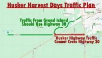 Nebraska State Patrol directs travelers during Husker Harvest Days