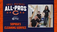 Sophia's Cleaning Service named first Chicago Bears 2026 Small Business All-Pro, presented by PNC