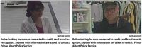 Police looking for two suspects connected to credit card fraud investigation