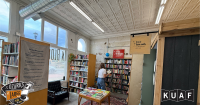 Pay-what-you-can bookshop reopens on Springdale's East Emma Avenue