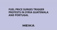 Fuel Price Surges Trigger Protests in Syria Guatemala and Portugal