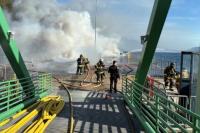 Fire Erupts at New Whittier Cruise Terminal, Forcing Norwegian Jade Off Dock