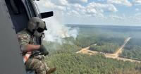 Wildfire continues to threaten Highland Industrial Park -- 2,316 acres burned