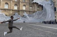 A giant wave appeared on the facade of the Vatican Library. What does it mean?