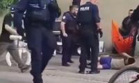 French cop is investigated after he's filmed throwing man to the ground at a festival - and the young man dies 13 days later