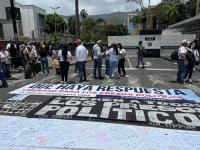 Security forces blocked protest for political prisoners in Venezuela on September 11