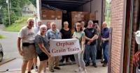 Orphan Grain Train donates items to local groups
