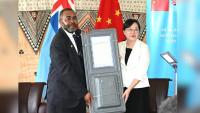 100 solar streetlights donated to Fiji