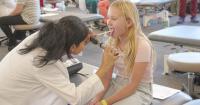 Dover Hill students get exams through KCU’s Score 1 for Health initiative