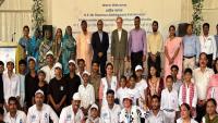 Danish Ambassador visits Mirzapur for Jal Jeevan Mission's Jal Arpan
