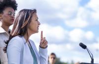 Quebec party leaders spar as first debate of election campaign gets underway