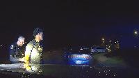 Dashcam video shows alleged street race that led to USC football player's arrest