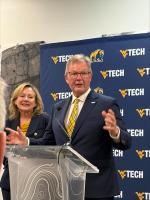 State Treasurer Pack and his wife funding 52 scholarships for southern West Virginians to attend WVU Tech