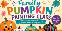 Family Pumpkin Painting Class Happening In Warsaw Oct. 10
